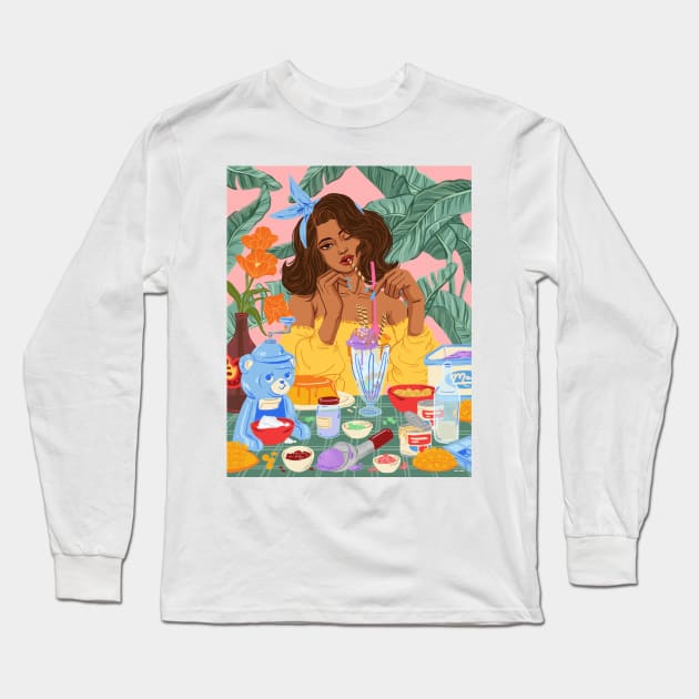 Halo-Halo Long Sleeve T-Shirt by acaballz